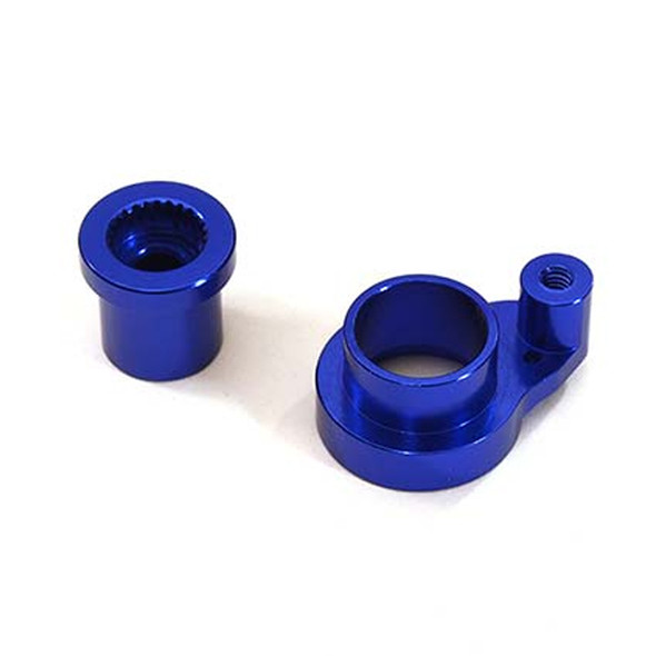 Integy Aluminum Alloy Servo Horn 25T : Traxxas TRX-4 r=9mm C28570BLUE