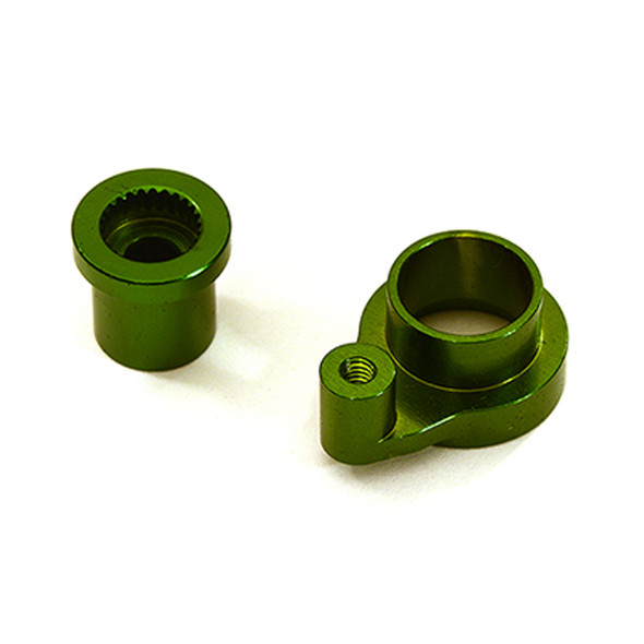 Integy Aluminum Alloy Servo Horn 25T : Traxxas TRX-4 r=9mm C28570GREEN
