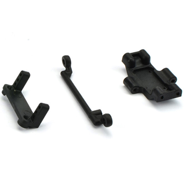 Carisma 16033 Servo Mount & Gear Box Brale Set : MSA-1E