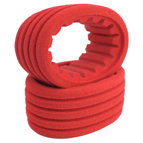 DE Racing Red Closed Cell Inserts : Regulator & Mini G6T Rear Tires (2 Pcs)