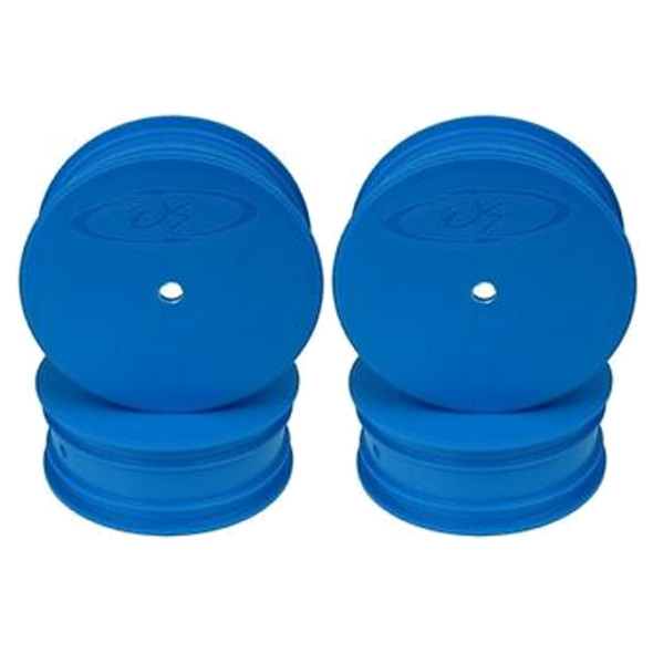 DE Racing Speedline Front Buggy Blue Wheels (4Pcs) : TLR 22-4 / Tekno EB410