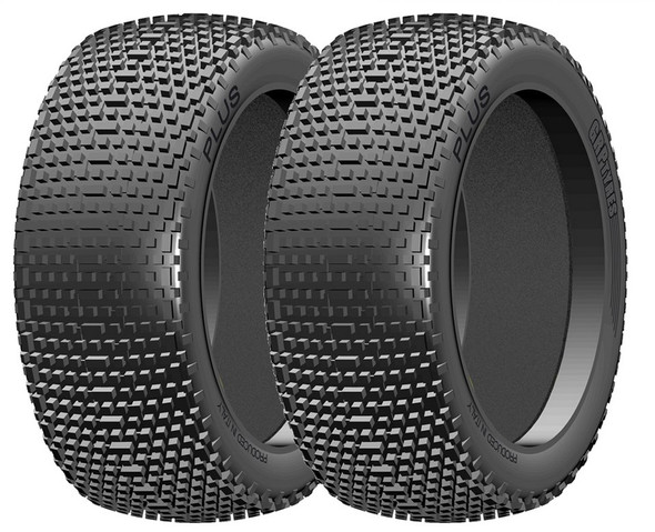 GRP GB11B 1:8 Buggy PLUS B Medium Donut Tires w/ Insert (2) : Front / Rear