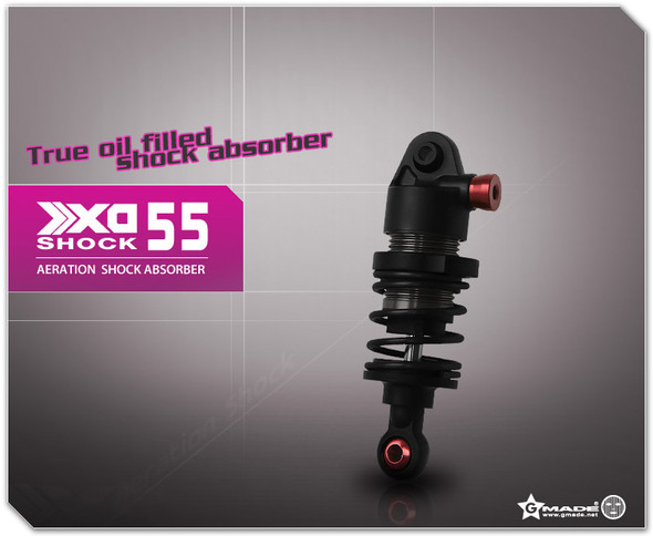Gmade GM21907 XD Aeration Shock 55mm 4pcs : 1/10 On Road Cars