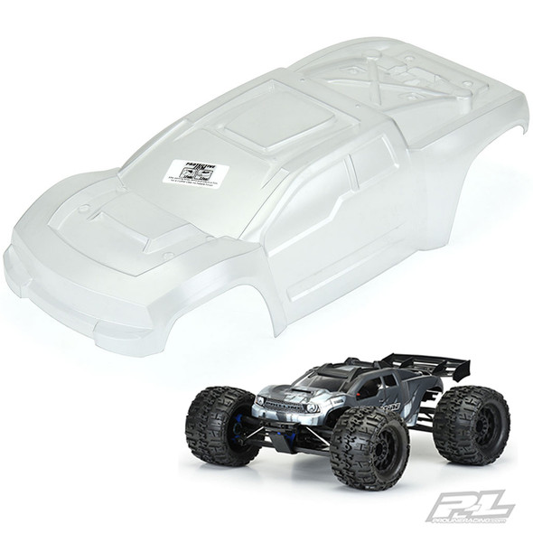 Pro-Line 3530-17 Pre-Cut Brute Clear Body : E-REVO 2.0