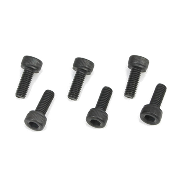 Redcat 126308C 3x8mm Steel Cap Screw (6) : TR-MT8E / TR-MT8E-V2