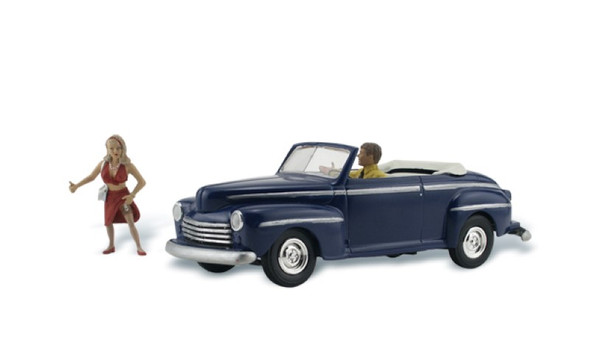 Woodland Scenics Hitchin' A Ride HO Railroad Train Figure / Vehicle AS5547