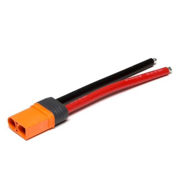 Spektrum IC5 Device Connector w/ 4"/100mm Wire / 10 AWG SPMXCA510 Spektrum IC5 Device Connector w/ 4"/100mm Wire / 10 AWG SPMXCA510