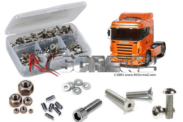 RC Screwz TAM175 Tamiya  Scania R470 Highline Stainless Screw Kit