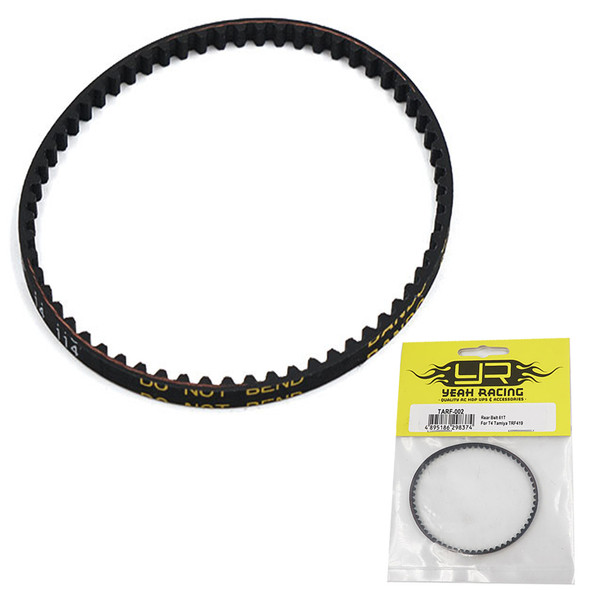 Yeah Racing TARF-002 Rear Belt 61T For Tamiya TRF419