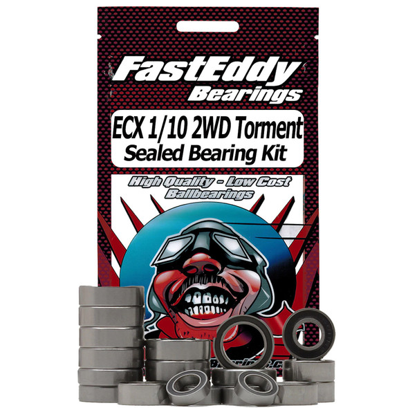 Fast Eddy Bearings TFE3976 ECX 1/10 2WD Torment Sealed Bearing Kit