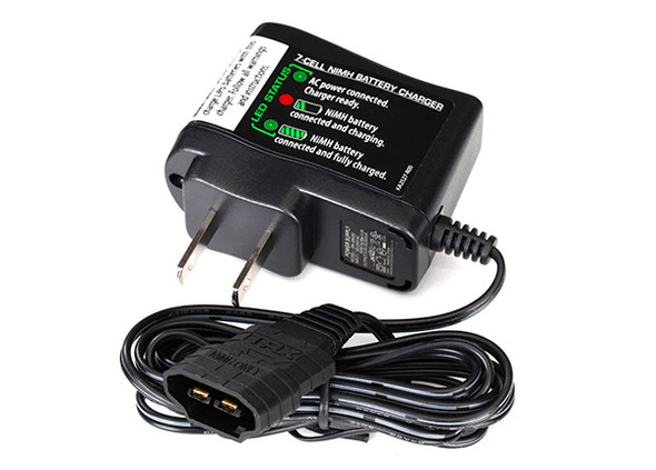 Traxxas 2927R NiMH AC Wall Charger 500mAh for 7 Cell NiMH ID Battery