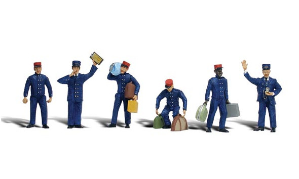 Woodland Scenics Accents Train Personnel Train Figures O A2722