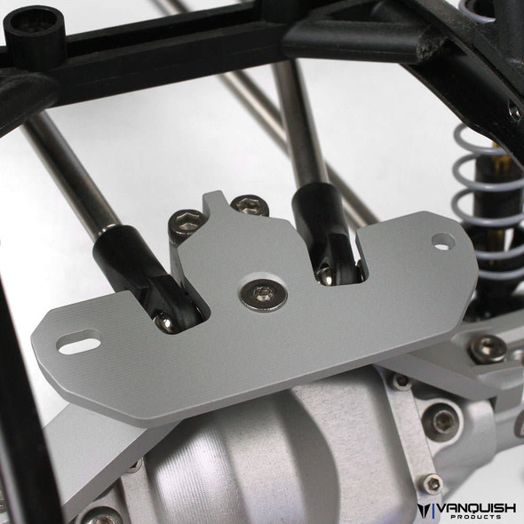 Vanquish VPS06701 Alum Axle Servo Mount Black : Currie Rockjock 70 Axle Housing
