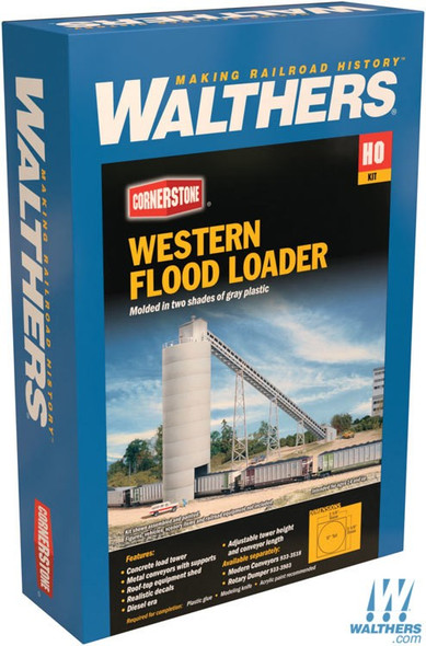 Walthers 933-3089 Western Coal Flood Loader Kit : HO Scale