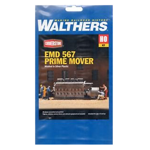Walthers 933-3119 EMD 567 Prime Mover Kit : HO Scale