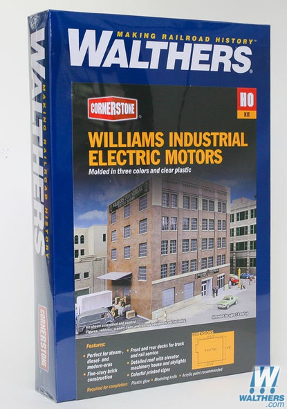 Walthers 933-3788 Williams Industrial Electric Motors Kit : HO Scale