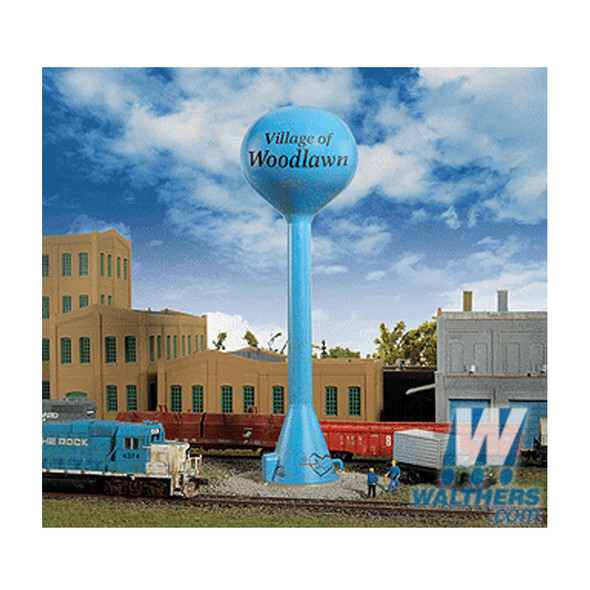 Walthers 933-3814 Modern Water Tower Kit 1-1/4" Diameter x 6-1/2" Tall : N Scale