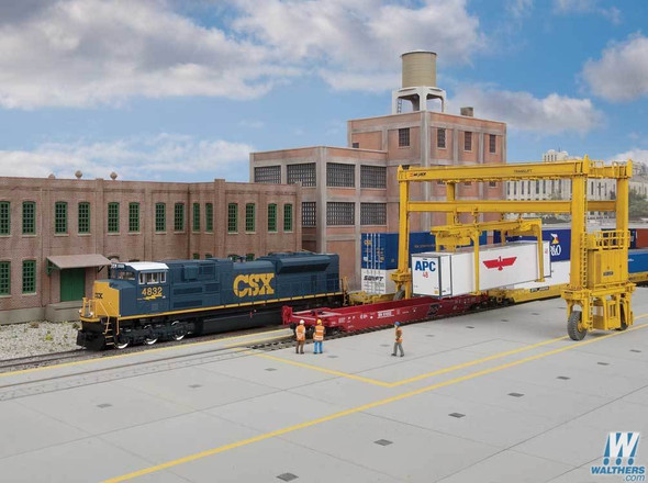 Walthers 933-4120 Intermodal Yard Pavement Kit : HO Scale