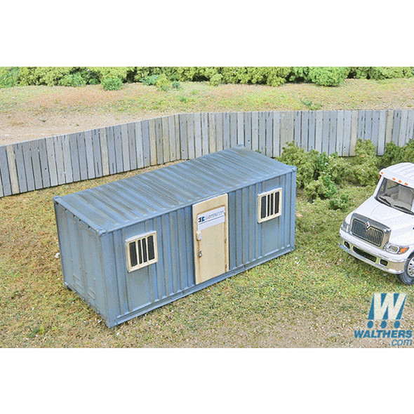 Walthers 949-2900 Mobile Construction Office Kit HO Scale