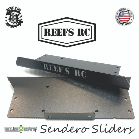 Reef's RC REEFS42 Hardened Steel Laser Cut Sliders : Enduro Sendero