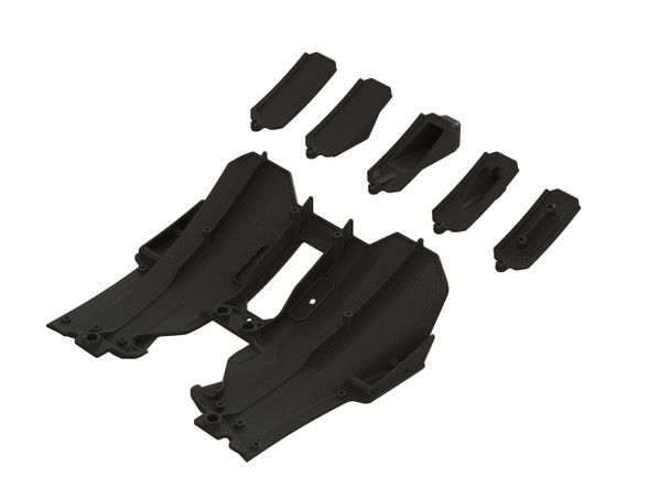 ARRMA ARA320518 Rear Diffuser Set : Infraction / Limitless