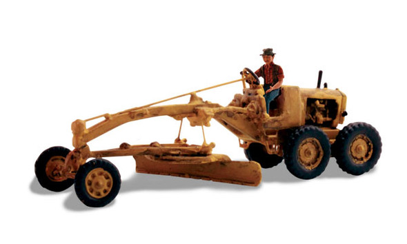 Woodland Scenics Grady's Grader HO Railroad Train Figure / Vehicle AS5560