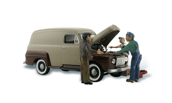Woodland Scenics Carburetor Chaos HO Railroad Train Figure / Vehicle AS5548