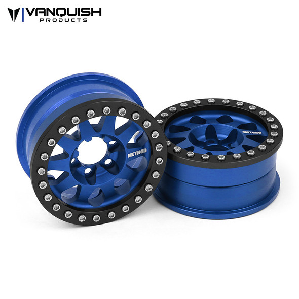 Vanquish VPS07760 Method 1.9 Race Wheel 101 Blue Anodized V2 (2)