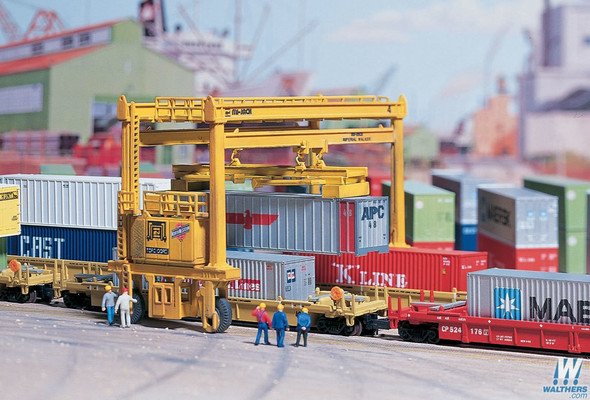 Walthers 933-3222 MI-JACK Translift (R) Intermodal Crane Kit 4 x 3-1/8 x 3" : N Scale