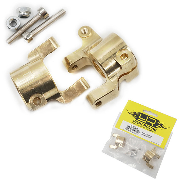 Yeah Racing AXSC-005 Brass C-Hub (2 Pcs) : Axial SCX10 II