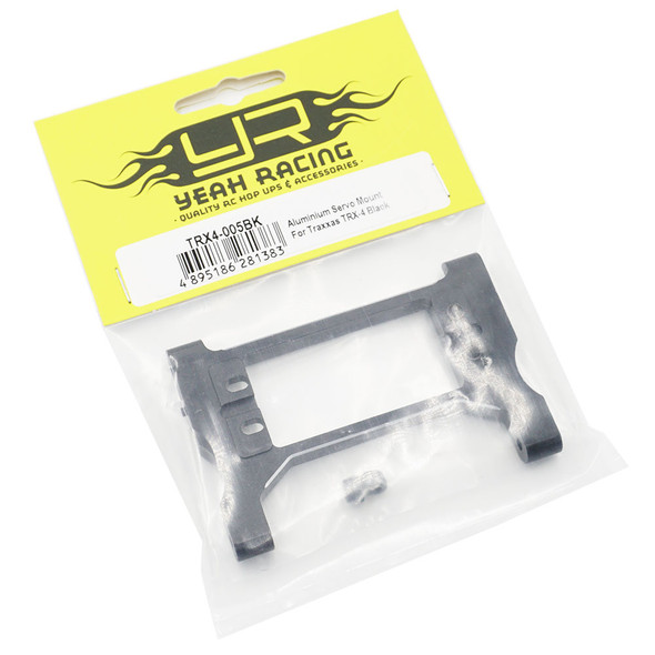 Yeah Racing TRX4-005BK Aluminium Servo Mount For Traxxas TRX-4 Black