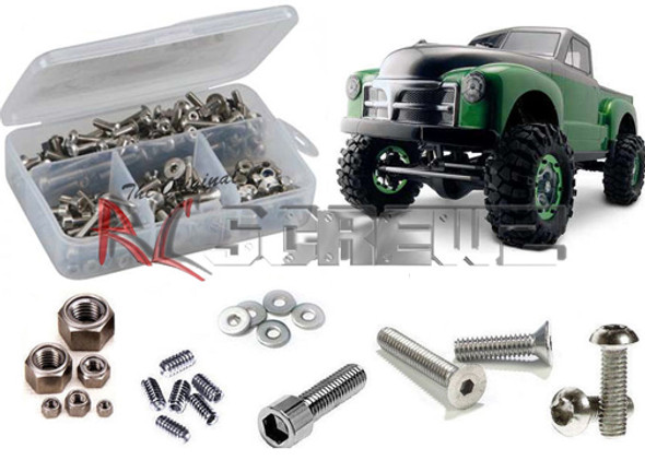 RC Screwz Stainless Steel Screw Kit Axial SCX-10 Scorpion AXI002