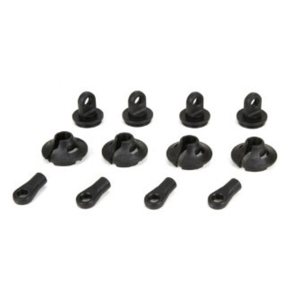 Losi LOS253006 Spring Cups/Clips/Shock Ends (2) 1/5th 4WD Desert Buggy XL