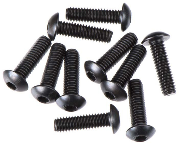 Tekno R/C M4x14mm Button Head Screws Black (10) TKR1445