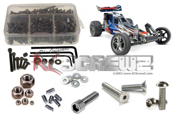 RC Screwz TRA025 Bandit VXL Stainless Steel Screw Kit