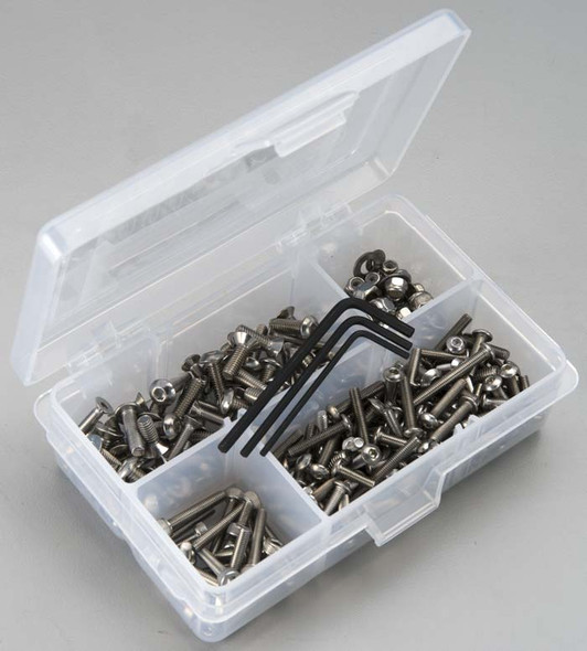 RC Screwz TRA051 Stainless Steel Screw Kit Slash 4X4 LCG / Platinum / Ultimate