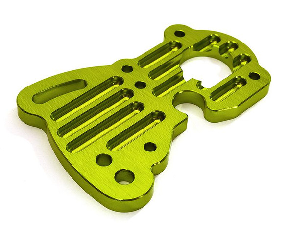 Integy Aluminum Motor Plate w/ Heatsink : Traxxas 1/10 E-Revo 2.0 C28671GREEN