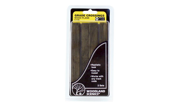 Woodland Scenics Wood Grade Crossing O Scale