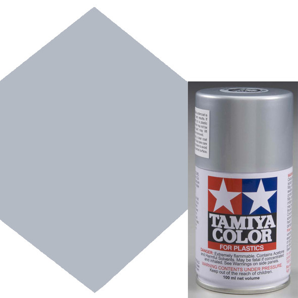 Tamiya TS-83 Metallic Silver Lacquer Spray Paint 3 oz