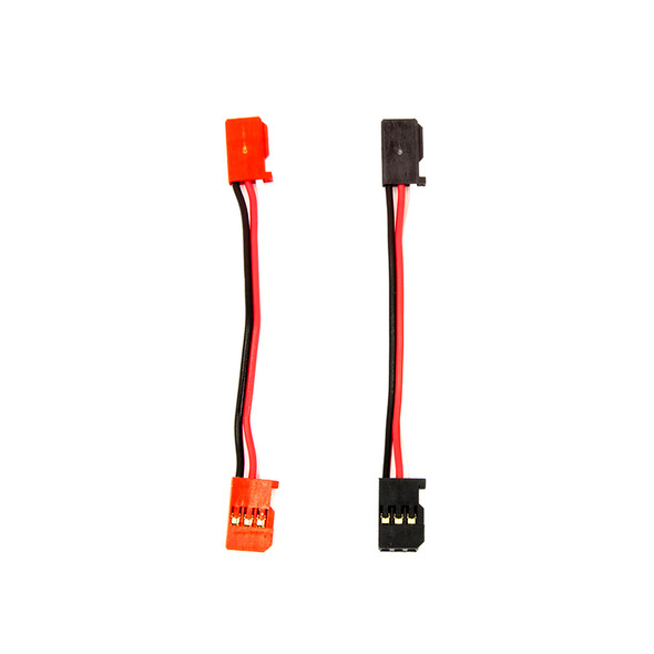 Futaba FSH-67 80mm Male-to-Male Gyro Extension 2-Pack