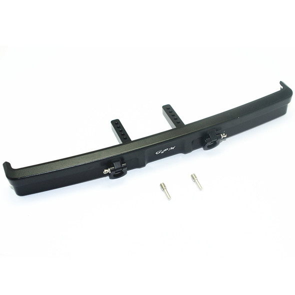 GPM Racing Aluminum Front Bumper Mount/D-Rings Black : Traxxas TRX-4 GPM Racing Aluminum Front Bumper Mount/D-Rings Black : Traxxas TRX-4