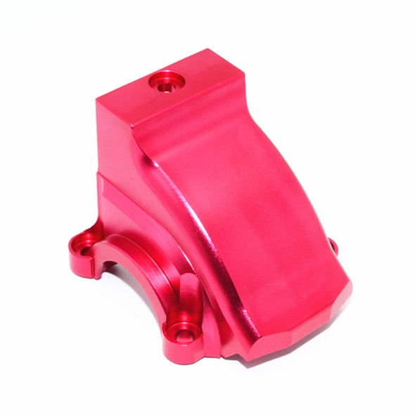 GPM Racing Aluminum Front/Rear Gearbox Cover Red : Traxxas X-Maxx