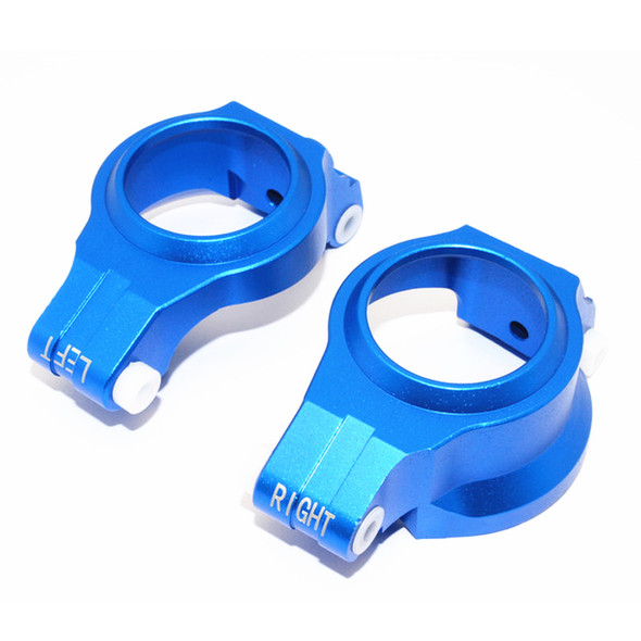 GPM Racing Aluminum Front C Hubs Blue : Traxxas X-Maxx