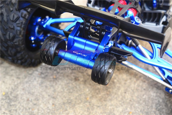 GPM Racing Aluminum Rear Adjustable Wheelie : Traxxas E-Revo VXL 2.0