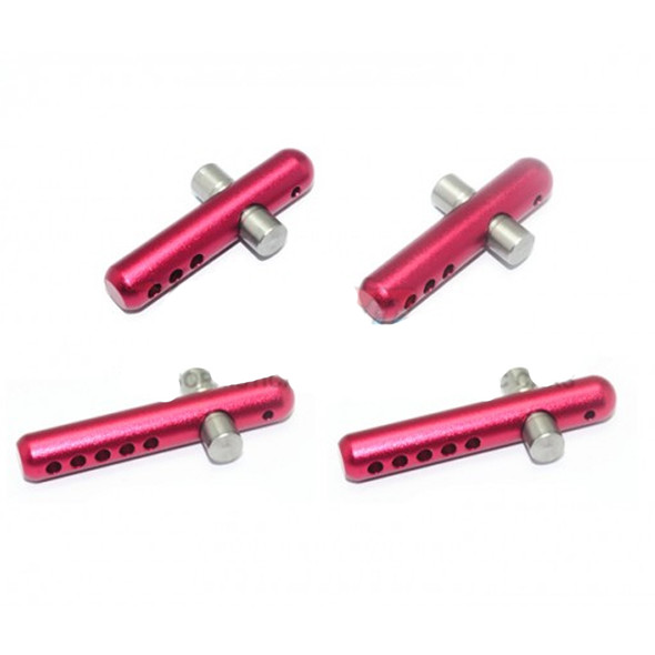 GPM Racing Aluminum+Stanless Steel Front+Rear Body Post Red : Outcast