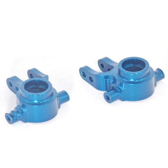GPM Racing Alloy Front Knuckle Arm Blue : Traxxas Slash 4x4