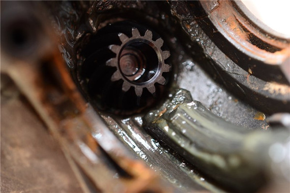 GPM Racing Chrome Steel Rear Spiral Bevel Gears : Traxxas X-Maxx