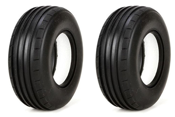 Vaterra VTR44005 Front Tires Ribbed with Foam Soft 40mm 2 Glamis Uno
