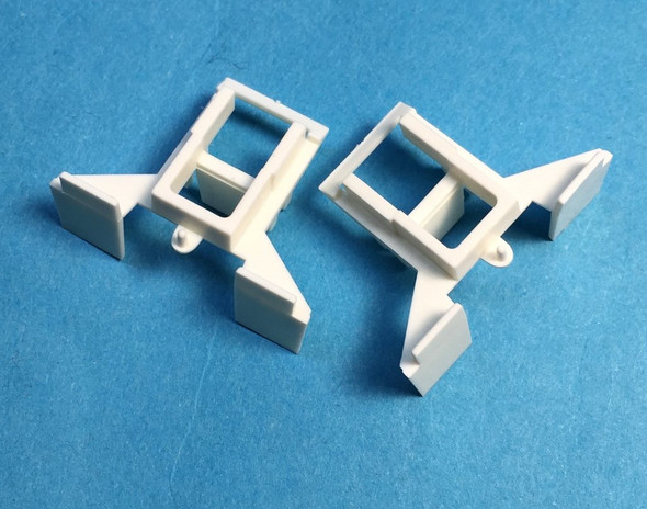 A-Line 110 Trailer Sub Frames w/ Flaps (Pkg-2) HO Scale