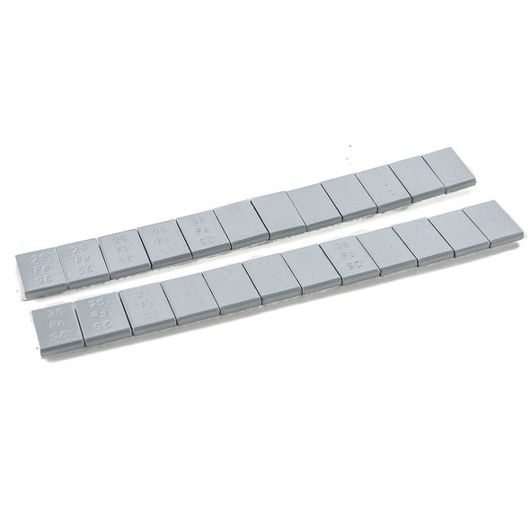 A-Line 13003 Flat Steel Freight Car Weight 1/2" x 3/4"W x 5/32" Pkg (24) All Scales